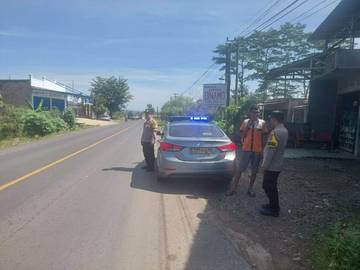 Polsek Blambangan Umpu Gencarkan Patroli Dialogis di Jalinsum