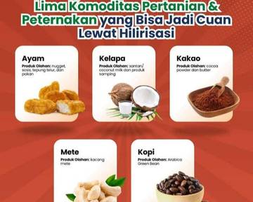  Komoditas Pertanian dan Peternakan Ini Berpotensi Raup Cuan