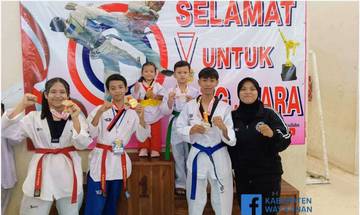Atlet Taekwondo Way Kanan Raih Medali 