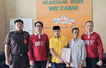 Kejari Way Kanan Selesaikan Perkara Pencurian Melalui Restorative Justice