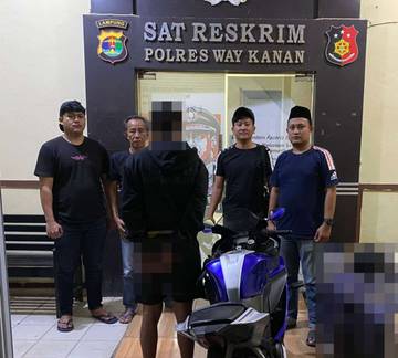Polisi Amankan Pelaku Penggelapan Sepeda Motor 