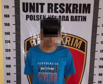 Polsek Negara Batin Amankan  Pelaku Curat  Sawit 