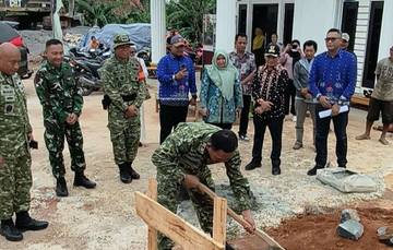 Pembangunan Koperasi Merah Putih di Bumi Ratu Dimulai
