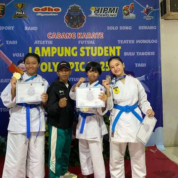 Kushin-ryu Karatedo Indonesia Way Kanan Minta Pemkab Peduli Atlit