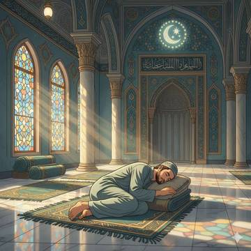 Hukum Tidur di Masjid