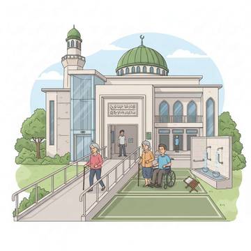 Standar Masjid Ramah Difabel dan Lansia 