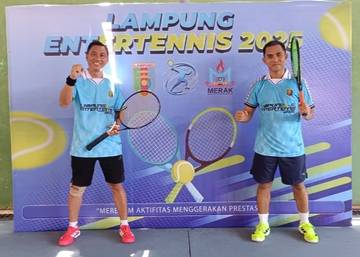 Perwakilan Way Kanan Berpartisipasi Piala Gubernur EnterTennis