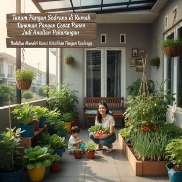 Tanaman Pangan Cepat Panen Jadi Andalan Pekarangan