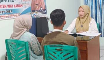 Puskesmas Way Tuba Laksanakan Skrining Kesehatan Calon Pengantin
