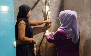 Puskesmas Way Tuba Sosialisasikan Penggunaan Air Bersih