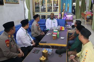 Kapolres Way Kanan Gandeng Ulama Jaga Kamtibmas