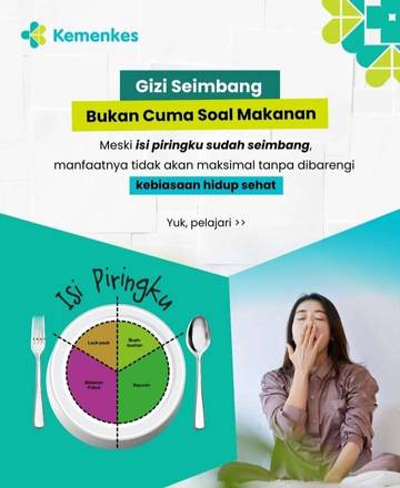Isi Piringku: Panduan Gizi Seimbang per Makanan