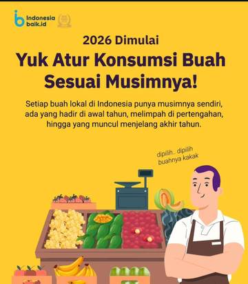 Konsumsi Buah Sesuai Musimnya Lebih Sehat Kaya Manfaat!