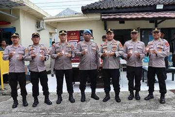 Bidpropam Polda Lampung Gelar Pembinaan di Way Kanan