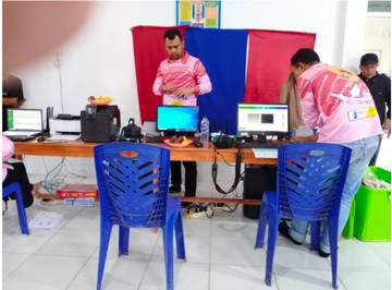Kampung Bandar Sari Permudah Warga Layanan Adminduk
