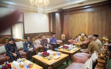 Bupati Way Kanan Terima Audiensi Kemenhaj dan Pegiat Literasi
