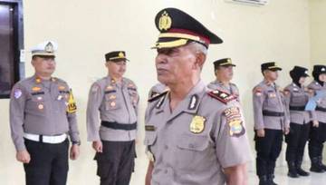 Kapolsek Baradatu Naik Pangkat Jadi Kompol