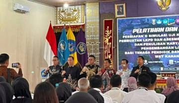 Guru di Waykanan Ikuti Pelatihan Penyusunan Bahan Ajar