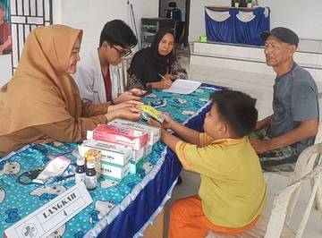 Dekatkan Pelayanan Puskesmas Way Tuba Gelar Posyandu ILP