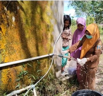 Air Bersih Way Tuba Layak, Namun Belum Aman