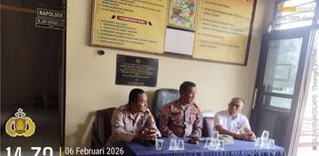 Polres Way Kanan Tegaskan Disiplin Personel Polsek