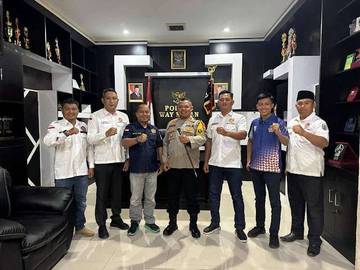 Karang Taruna Way Kanan Jalin Sinergi dengan Kapolres