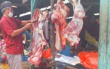 Menjelang Ramadan, Stok Daging Sapi di Way Kanan Melimpah