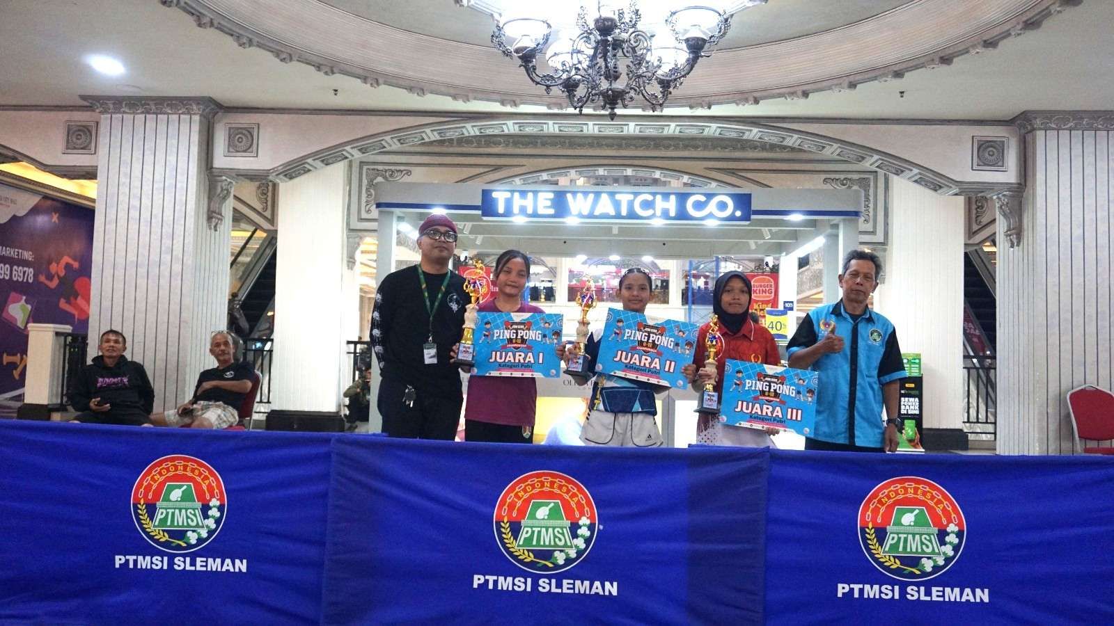 Kejuaraan Pingpong U12 Meriah Digelar di Mall Jogja