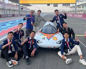 Tim Garuda UNY Cetak Prestasi di Shell Eco Marathon