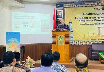 Safari Keagamaan Antikorupsi KPK di Kemenag DIY Tegaskan Trisula Pemberantasan Korupsi