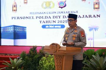 Berangkat Haji, 26 Personel Mendapat Pesan Khusus Kapolda DIY