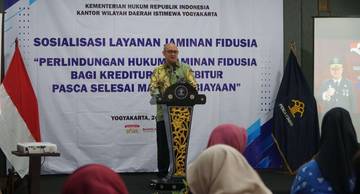Agung Berbicara Pentingnya Kepastian Hukum Penghapusan Jaminan Fidusia Debitur