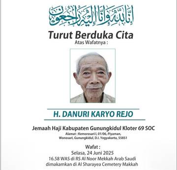 Mengeluh Demam, Jemaah Haji Gunungkidul Meninggal di Mekah
