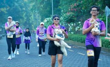Vet Fun Run, Momentum Berlari Bersama Hewan Kesayangan