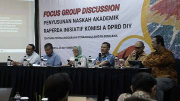 Benahi Manajemen Resiko, DPRD Ajukan Raperda Penanggulangan Bencana