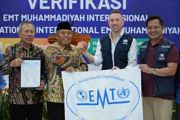 EMT Muhammadiyah, Tim Medis Darurat Internasional Pertama dari Indonesia