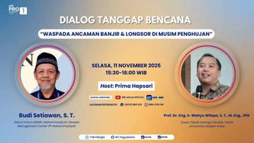 Musim Hujan Semakin Ekstrem, Warga Jogja Diminta Waspada
