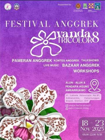 Ada Kisah Menarik di Balik Festival Anggrek Tahun Ini