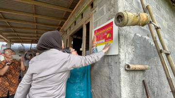 Pemkab Gunungkidul Luncurkan Stiker Identitas KPM Bansos