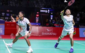 Tampil Dominan, Fajar/Fikri Melangkah ke 16 Besar Indonesia Masters