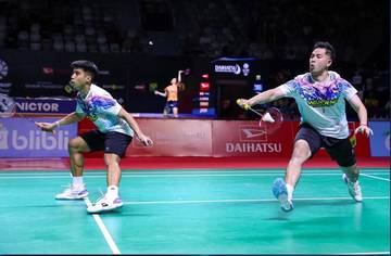 Sabar/Reza Genggam Tiket 16 Besar Daihatsu Indonesia Masters