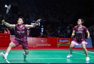 Duet Lanny//Apri Lolos Perempat Final Daihatsu Indonesia Masters