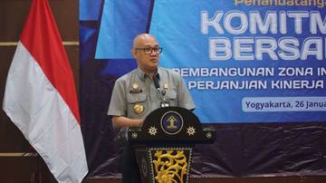 Tekad Berikan Pelayanan Terbaik, Kemenkum DIY Tandatangani 3 Dokumen Penting