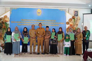 Musrenbang Kapanewon Bantul 2027 Targetkan Pariwisata Berkelanjutan