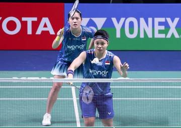 Duet Lanny/Apri Lolos 16 Besar Thailand Masters 2026
