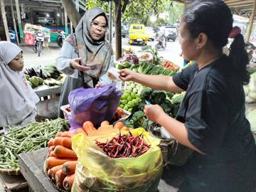 Harga Sayuran Pasar Giwangan Masih Stabil Sepekan Terakhir