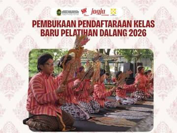 Dinas Kebudayaan Kota Yogyakarta Buka Pendaftaran Pelatihan Dalang