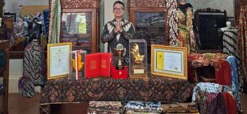 Batik Allussan Sleman Mantap Menembus Pasar Dunia