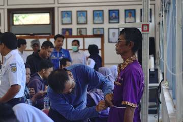 Peringati Bulan K3, Daop 6 Yogyakarta Gelar Cek Kesehatan