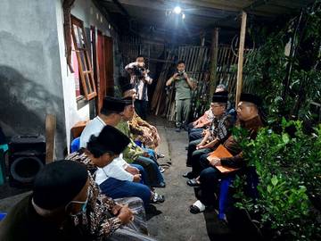 Lansia Korban Tersambar Petir Disantuni BPBD Sleman
